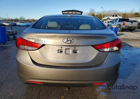 2013 Hyundai Elantra Gls из США, поврежденный, VIN 5NPDH4AEXDH419073